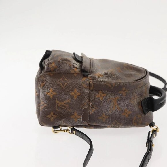 LOUIS VUITTON Monogram Palm Springs Mini Shoulder Bag M44873 LV Auth 147991 main image 12